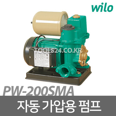 윌로펌프 PW-200SMA 윌로 자동식소형압력탱크 가압용펌프 배수용펌프 자동 압력탱크 소형탱크 자동펌프 가압펌프