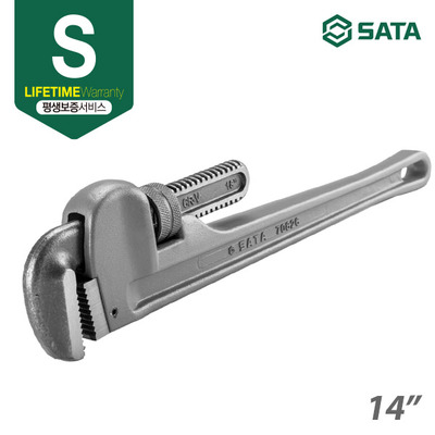 SATA 사타 알루미늄 파이프 렌치 14인치 350mm 70825